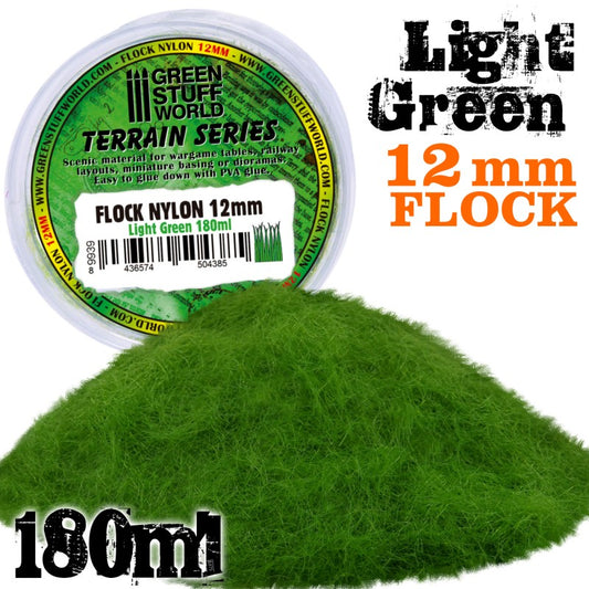 Flock Nylon - 12mm - Green Stuff...