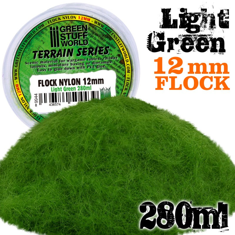 Flock Nylon - 12mm - Green Stuff World- 280ml