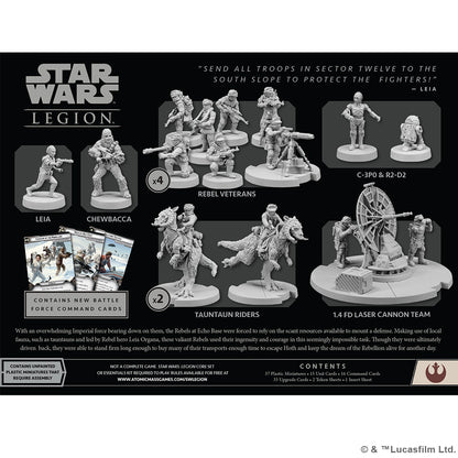 Echo Base Defenders Rebel Alliance Army - Star Wars Legion