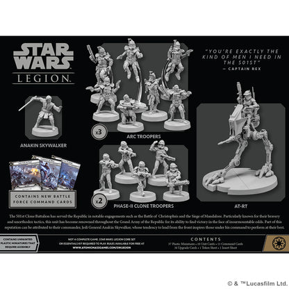 501st Legion Galactic Republic- Star Wars Legion