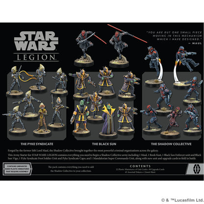 Shadow Collective Starter Set - Star Wars Legion