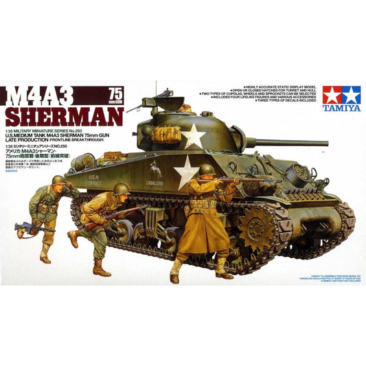 Tamiya 1/35 - M4A3 Sherman Tank ...