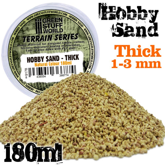 Thick Hobby Sand- Natural- 180 m...