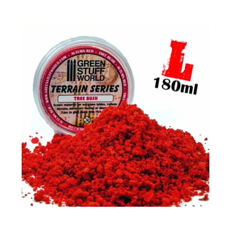 Tree Bush Foliage - Autumn Red- 180 ml - Green Stuff World -9076