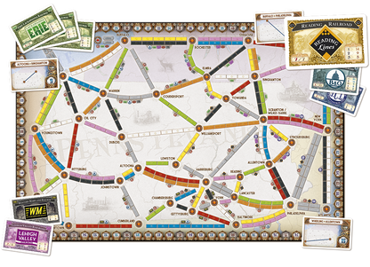 Ticket to Ride - United Kingdom & Pennsylvania: www.mightylancergames.co.uk