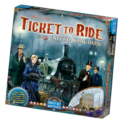 Ticket to Ride - United Kingdom & Pennsylvania: www.mightylancergames.co.uk