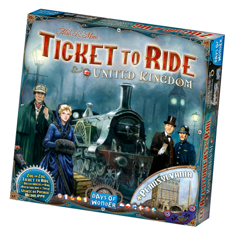 Ticket to Ride - United Kingdom & Pennsylvania: www.mightylancergames.co.uk