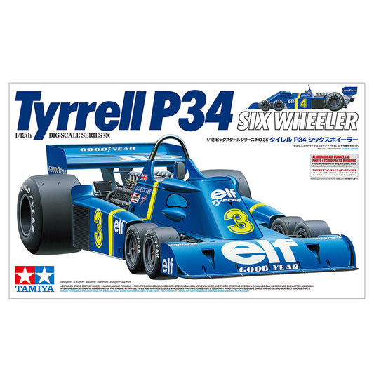 Tyrell P34 Six Wheeler 1/12th Sc...