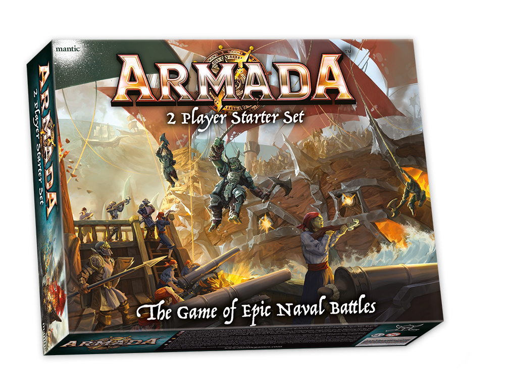 Armada 2-player Starter Set - Naval Combat in the Kings of War Universe