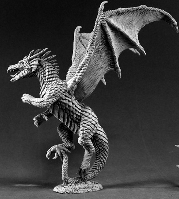 Reaper DHL 02457 - Amber Dragon by Sandra Garrity: www.mightylancergames.co.uk