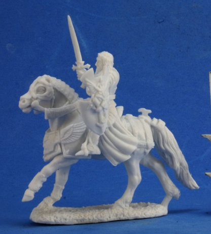 77354: Sir Danel, Mounted Crusader UK Reaper miniature stockist 