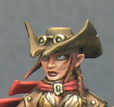 Pathfinder Miniatures -60085: Lirianne, Gunslinger by Bobby Jackson: www.mightylancerames.co.uk