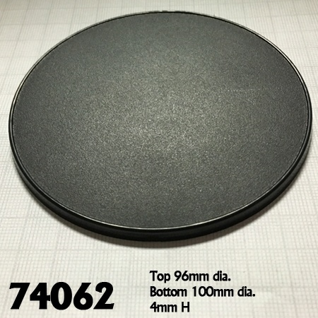 74062: 100mm Round Gaming Base