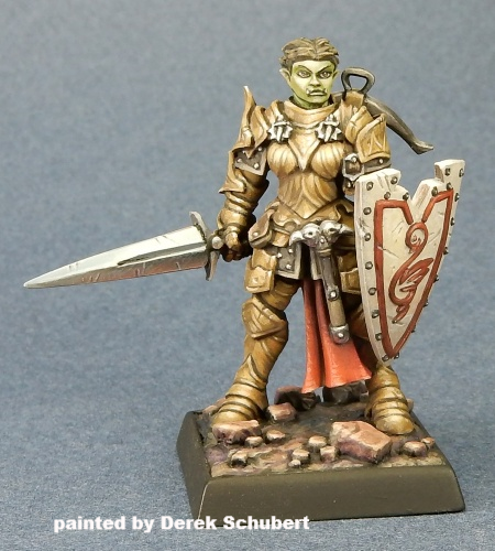 Reaper Pathfinder Miniatures 60171 - Irabeth Tirabade by Bobby Jackson: www.mightylancergames.co.uk