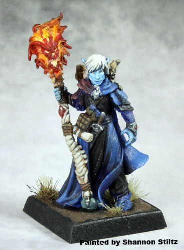 Reaper Pathfinder Miniatures 60162 - Nolevniss Azrinae by Julie Guthrie: www.mightylancergames.co.uk