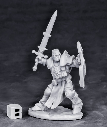 Reaper Bones - 77550 - Crusader Champion: www.mightylancergames.co.uk