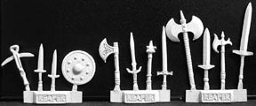 Reaper DHL 02209: Weapons Pack III by Sandra Garrity: www.mightylancergames.co.uk