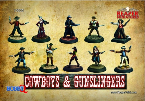 reaper miniatures cowboys