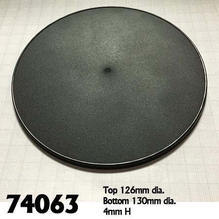 74063: 130mm Round Gaming Base