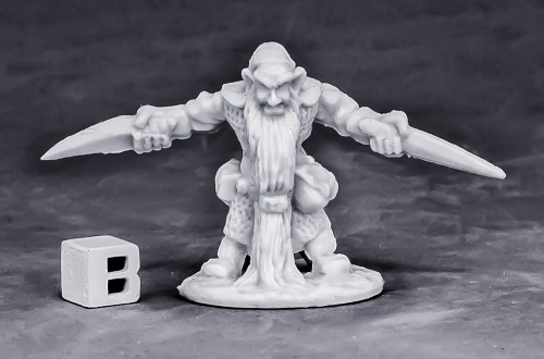 77574 - Dwarf Royal Weapomaster (Reaper Bones) :www.mightylancergames.co.uk 