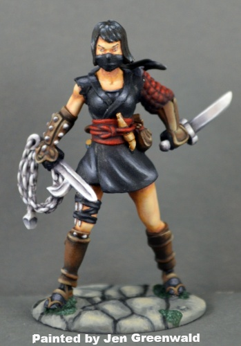 reaper miniatures Kiri, Female Ninja 03812