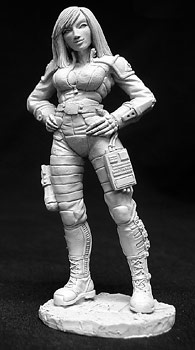 Reaper 01407 - Dana Murphy (72mm) by Werner Klocke: www.mightylancergames.co.uk