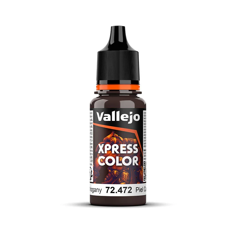 Vallejo Mahogany Xpress Color Hobby Paint 18Ml