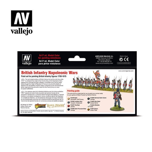 Vallejo Acrylics - British Infan...