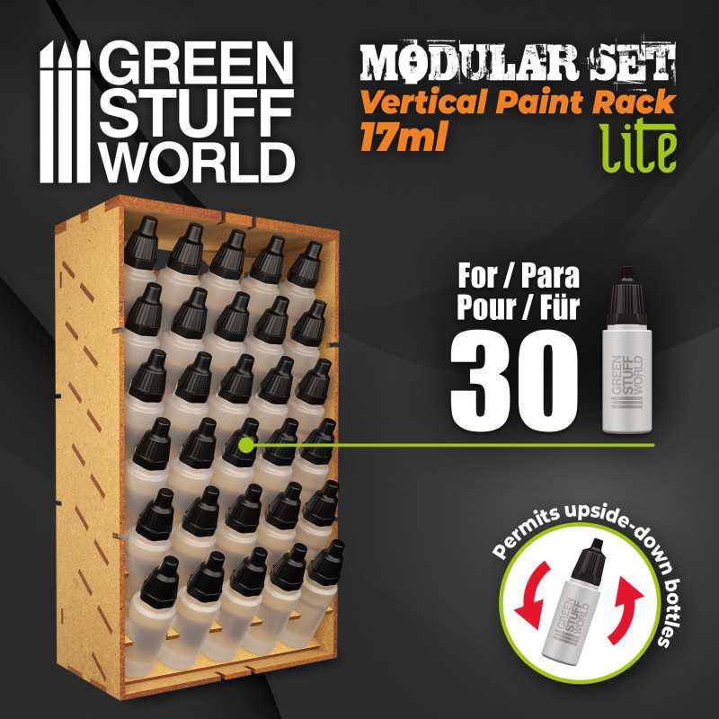 Modular Vertical Paint Rack Lite - 17Ml 