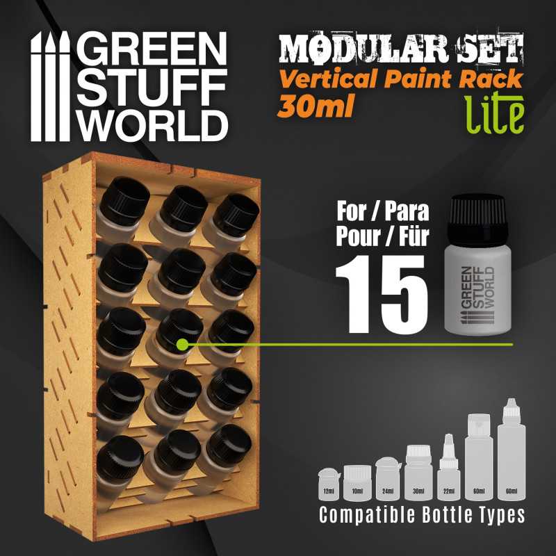 Modular Vertical Paint Rack Lite - 30Ml 