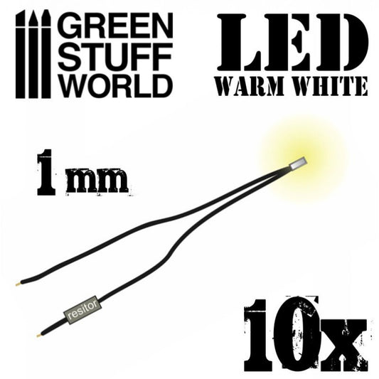 Warm White LED Lights - 1mm -138...