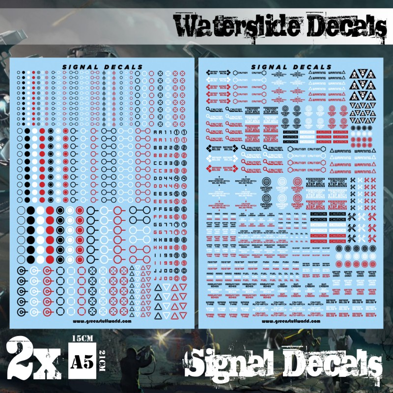 Waterslide Decals - Green Stuff World