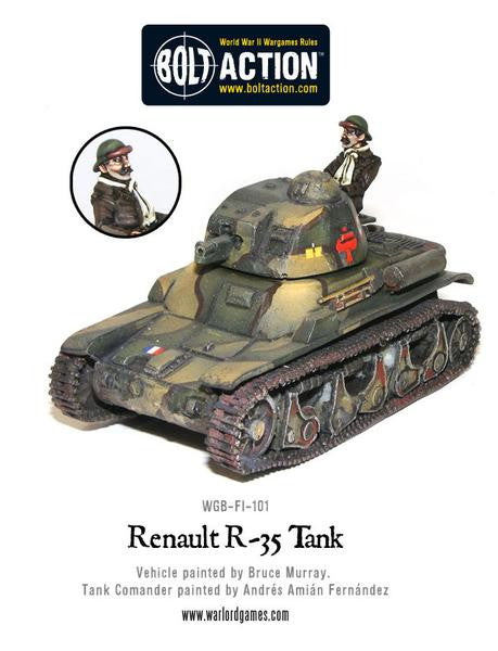 Renault R-35 Tank - Bolt Action