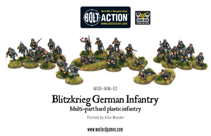 German Blitzkrieg Infantry (Bolt Action) :www.mightylancergames.co.uk