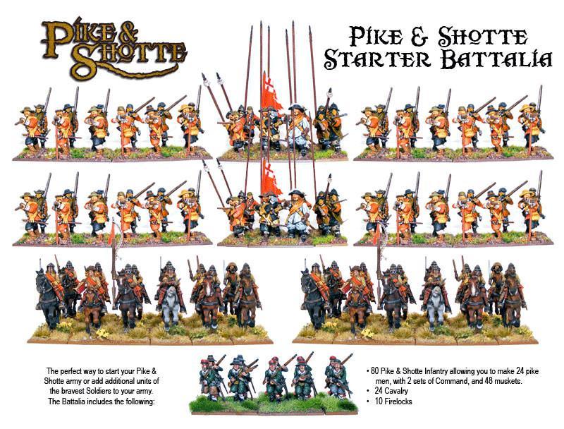 Battalia Starter Army (Pike & Shotte) :www.mightylancergames.co.uk