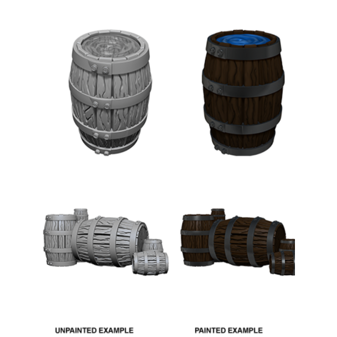 WizKids Wizkids Deep Cuts Miniatures (Wave 5) - Barrel & Pile of Barrels 73361: www.mightylancergames.co.uk