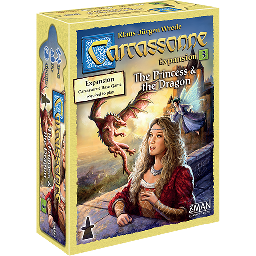 CARCASSONNE EXPANSION 3: THE PRINCESS & THE DRAGON